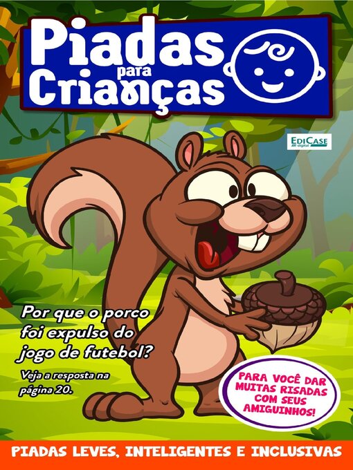 Cover image for Piadas para Crianças